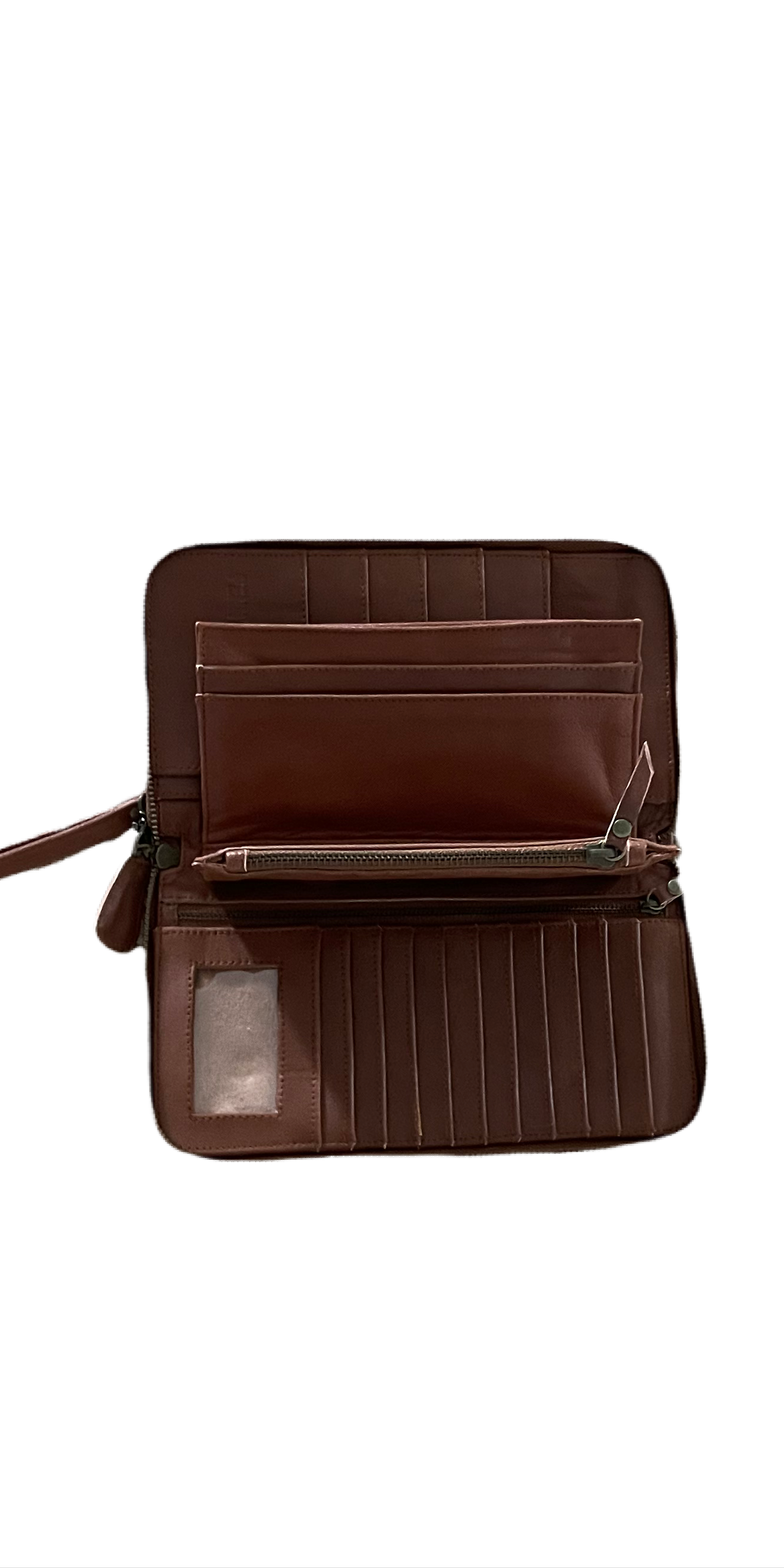 Penny Leigh & Co - Cognac Large Leather Wallet