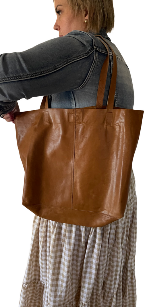 Penny Leigh & Co - Abby Tote Bag - Camel