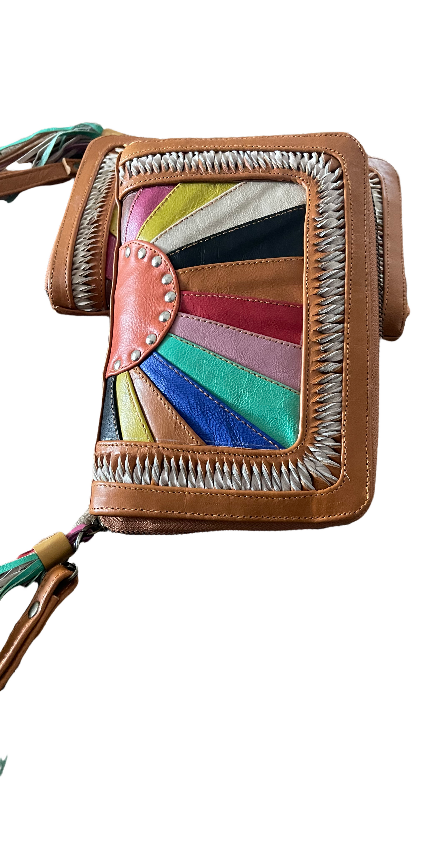 Penny Leigh & Co - Multi Coloured Leather Wallet