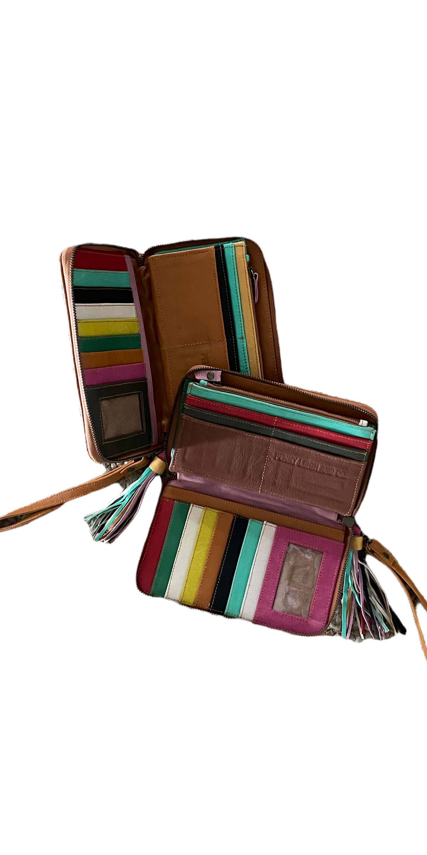 Penny Leigh & Co - Multi Coloured Leather Wallet